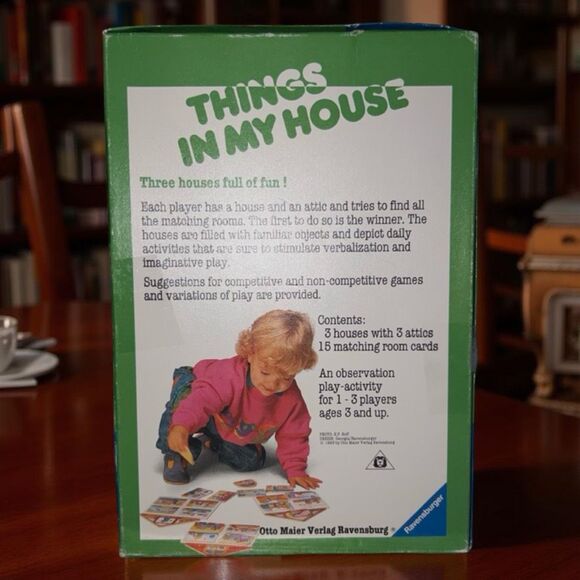 Vintage Things in My House  Matching Game Ravensburger COMPLETE - Picture 8 of 8